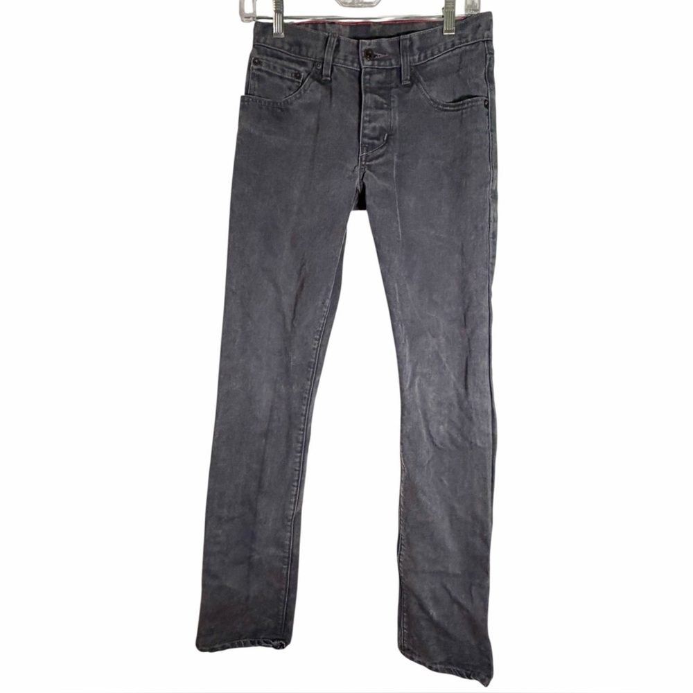 Raleigh Denim Workshop Thin White Oak Cone Handmade Jeans Gray Women’s 29 x 32‎
